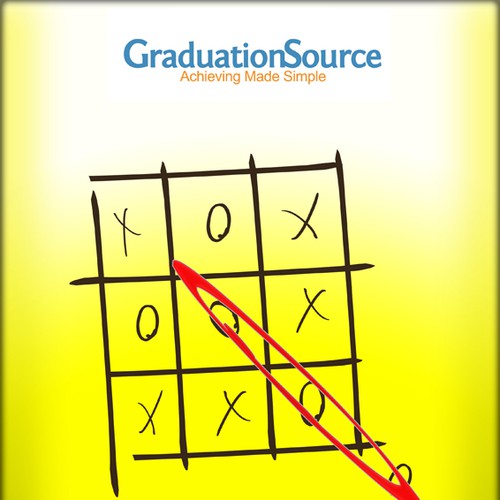 Help us create the Outside of The Box Design Contest for art students for GraduationSource.com  Design by Pipi Design