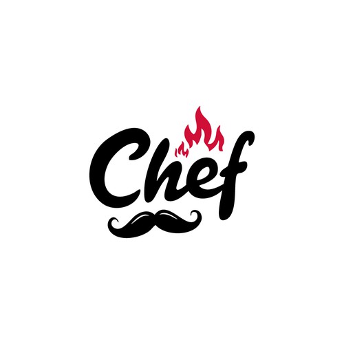 "CHEF": Food & Cooking Social Media Logo Design by Rainbow@sky