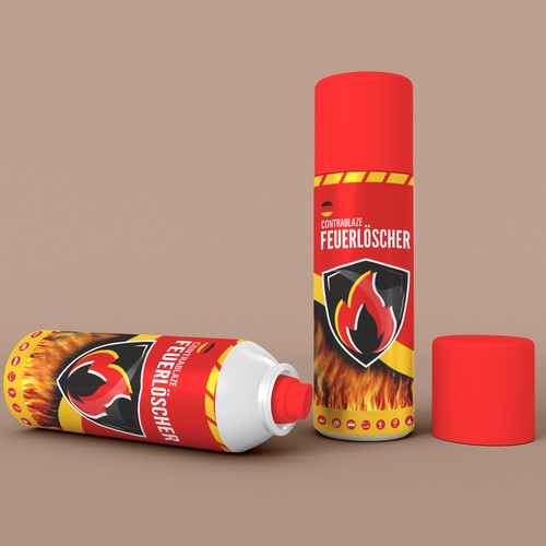 Fire Extinguisher Spray Design Design by Pro.Design_Station