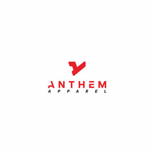 Anthem Apparel needs a brand logo design for it's urban-modern clothing line. Design by Dwierni