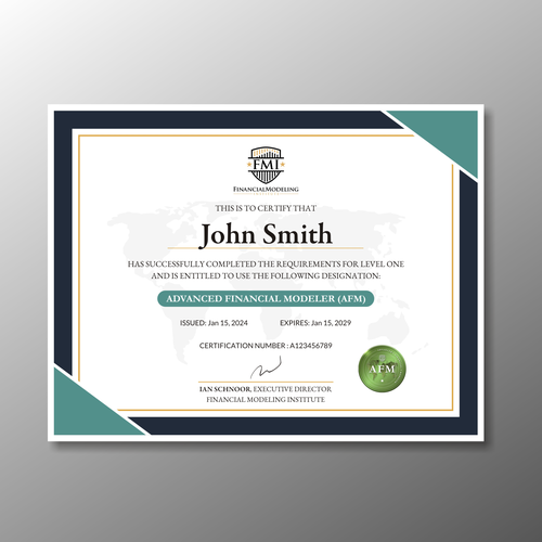 Design Looking for Custom Professional Certificate Design di nuhadesain