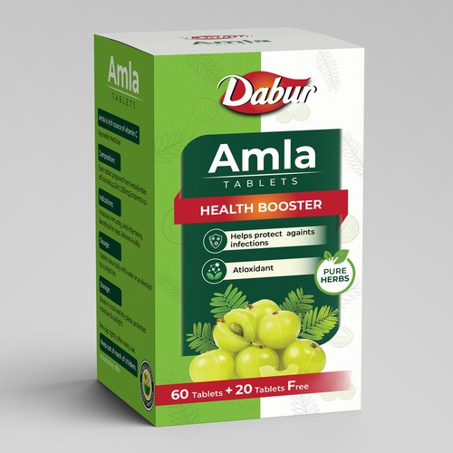 Premiumising Dabur's Pure Herbs range Design by Manthanshah