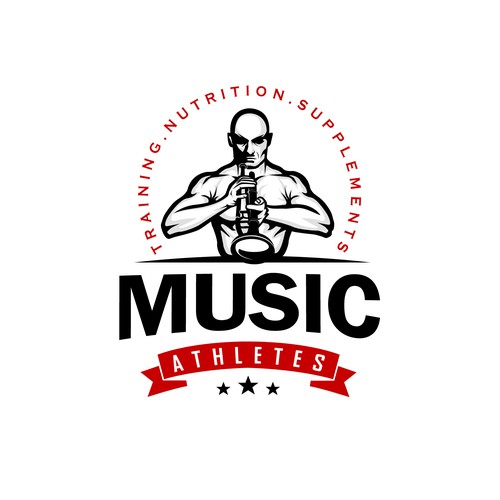 Hard Core Fitness Logo Design by Grapìkal