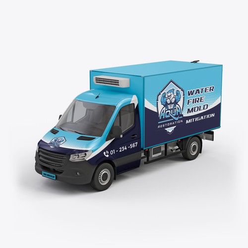 Sharp van wraps Design by Mulyana D-Zign