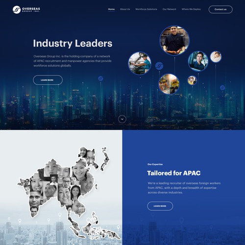 Web page design contest entry by Aj3664