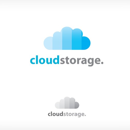 Cloud Storage Logo Design by miniMood