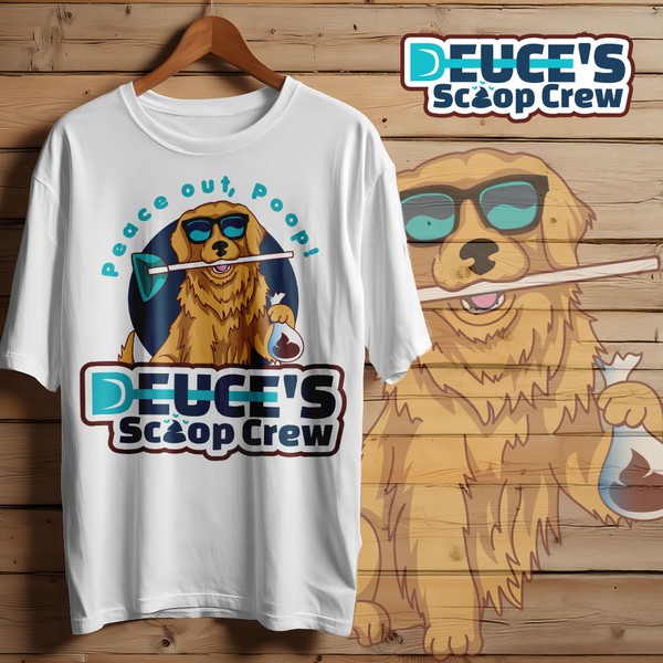 Have some fun designing a logo for our dog poop cleanup business!!