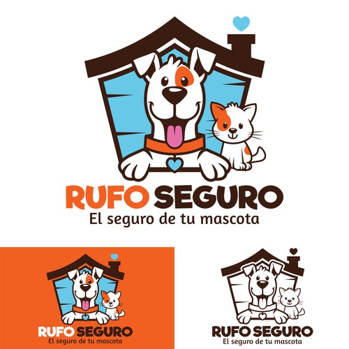 Logo for pet insurance company Design by Ñañel