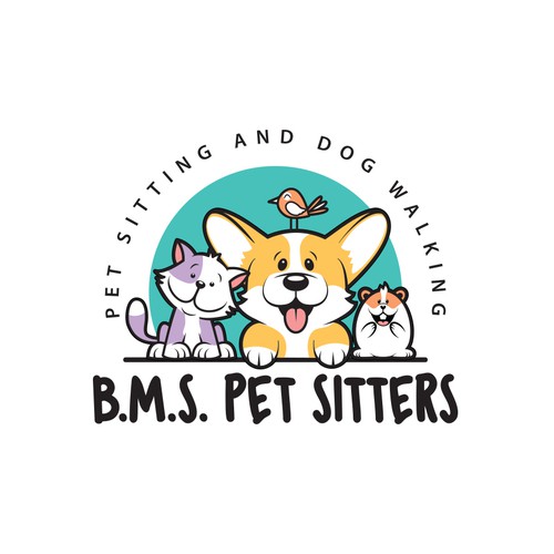 pet sitting logo