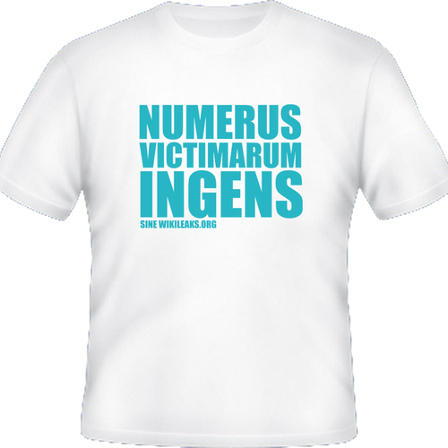 New t-shirt design(s) wanted for WikiLeaks Diseño de funkyjungle