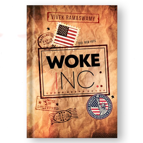 Woke Inc. Book Cover Design by Julia89