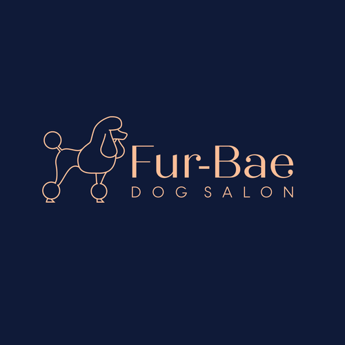 Design a logo/branding for Fur-Bae (slogan: Before Anything Else) luxury dog wellness/lifestyle biz Design by Luc99