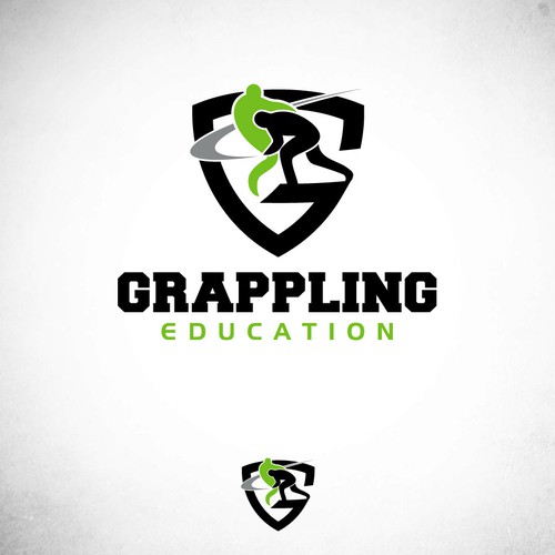 Diseño de GUARANTEED! Grappling Education needs you to create a vivid and bold logo that depicts an aspect of grappling de code red