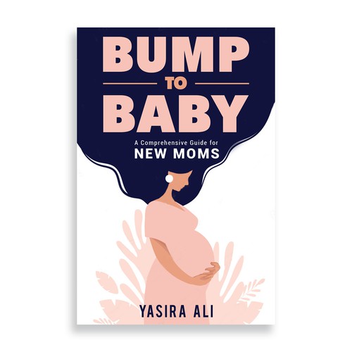 Design a pregnancy book cover for first time moms Design by Graphicism
