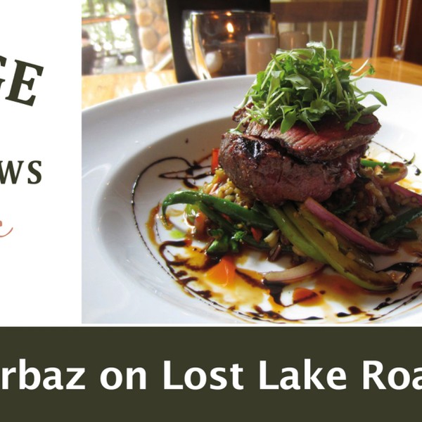 Design a 36' x 10.5' Billboard for Lost Lake Lodge