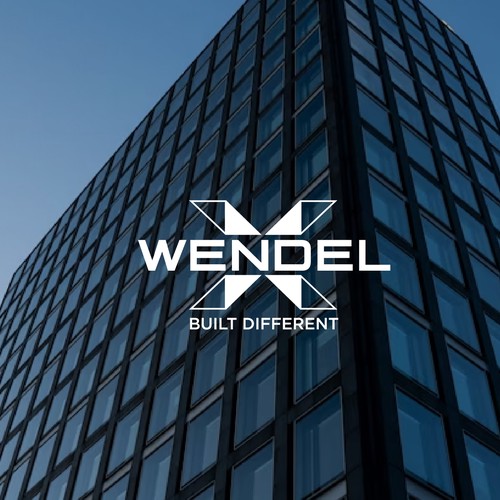 Luxury Logo Design for Wendel X — A Premium Construction Brand Built Different Design by ChioP