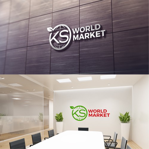 International Market Logo Design by arkum