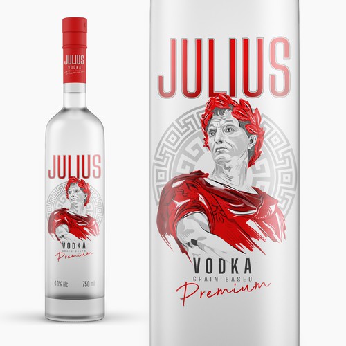 Label design for new vodka Brand Design réalisé par Dimarchgrafic