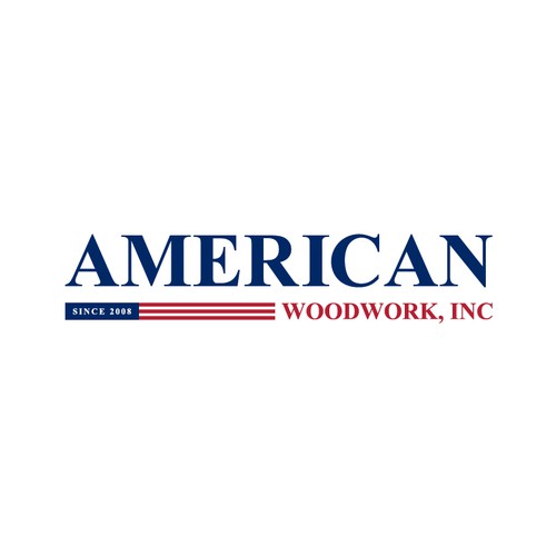 American Woodwork news a new logo Design réalisé par Frequency 101