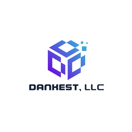 Logo design for blockchain software development company Design by Gabri.