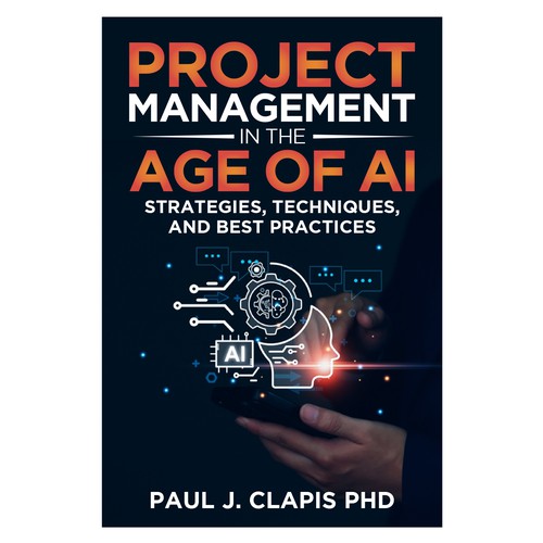 Simple, professional cover for a business book about Artificial Intelligence Design von anisha umělec