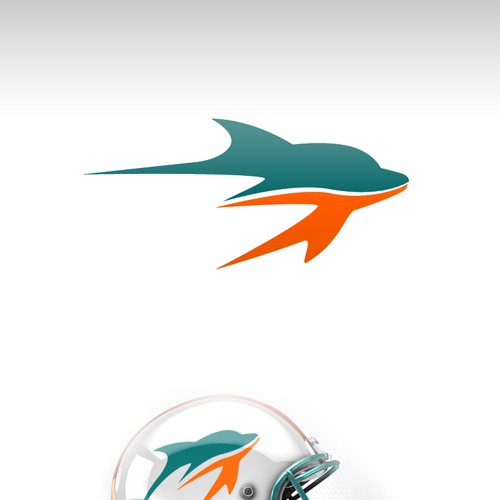 99designs community contest: Help the Miami Dolphins NFL team re-design its logo! Diseño de Yellow Slavo