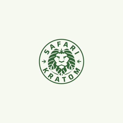 Fun Logo for premium kratom brand Design by javucreative