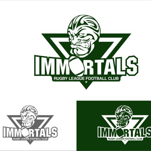 Help Immortals RLFC (Rugby League Football Club)  with a new logo Design by DORARPOL™