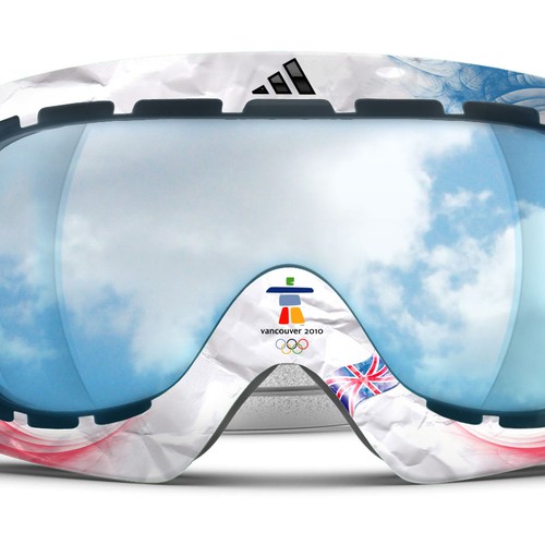 Design adidas goggles for Winter Olympics Design by More Sky