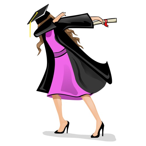 Free Free Graduation Dab Svg 335 SVG PNG EPS DXF File