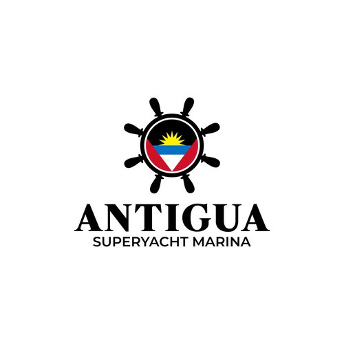 Logo for Antigua Superyacht Marina Design by senyum™