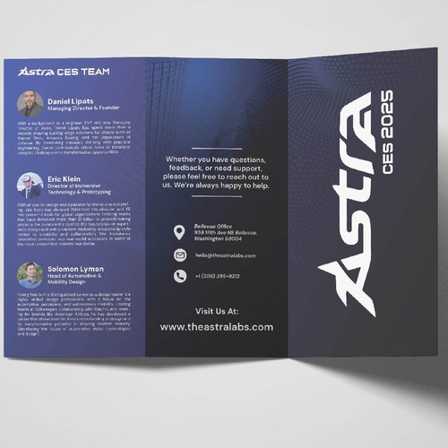 Brochure contest entry by Oleo ♪