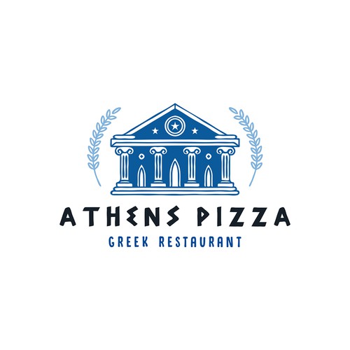 greek restaurant logo