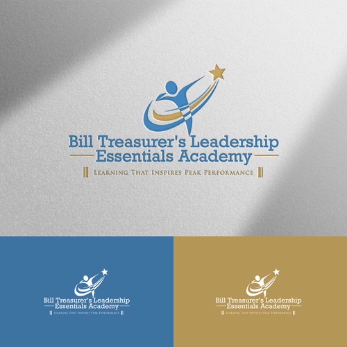 Grab people's attention with your logo for a new online leadership academy! Design by RGORG