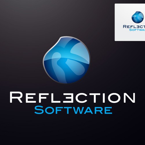 Reflection Software Logo Contest Design by mat3us