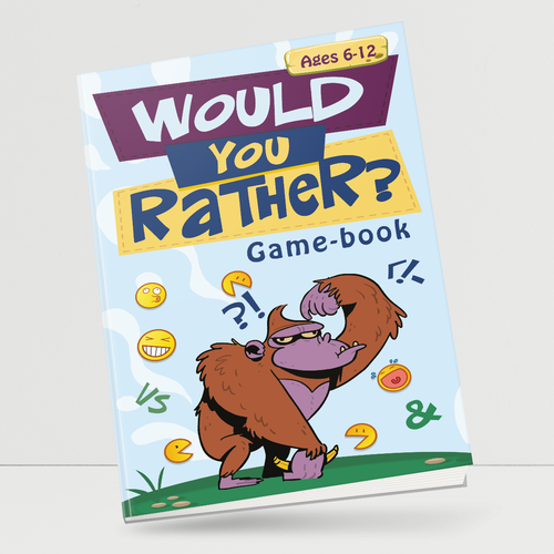 Fun design for kids Would You Rather Game book デザイン by Krisssmy