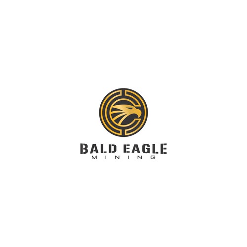 Logo for a crypto mining company Design by Pramardika