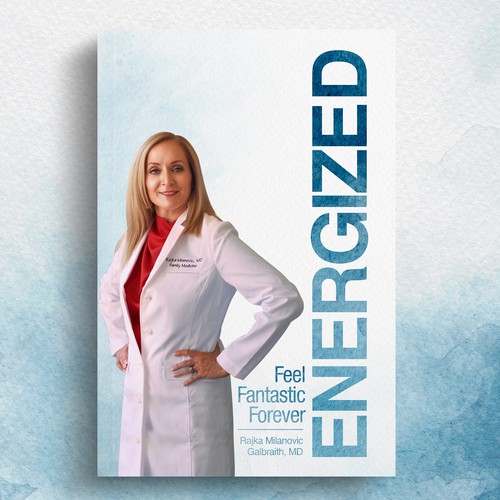 Design a New York Times Bestseller E-book and book cover for my book: Energized Design by Wizdizz
