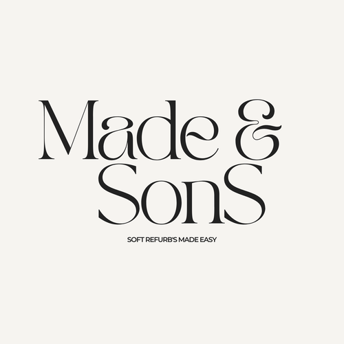 Luxury Meets Ease: Logo & Card Design for Made & Sons Design by Khushbu_Gohil