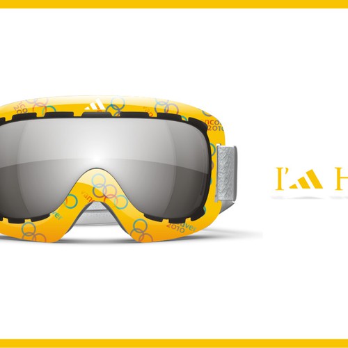 Design adidas goggles for Winter Olympics Ontwerp door flovey