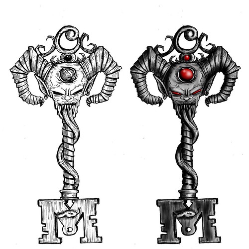 Create a key to the Gates of Hell. Let your creative darkness loose! Design von josephnovi