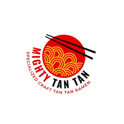 Japanese Tan Tan Ramen Shop Logo Design by Srdjan Savić