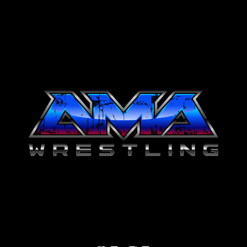 AMA Needs a Professional Looking Professional Wrestling Logo Design by Kriz Kroz