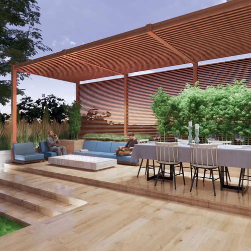 Designs | 3D Parkside backyard transformation | 3D contest