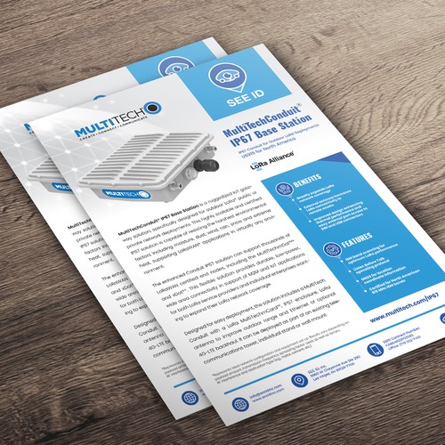 Technical Data Sheet Design von RED DOT