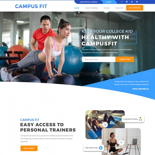 Design a Modern-Style Website with a MAIN Focus of Converting Sales for our Online Coaching Services Design by Smashing Boys