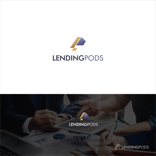 Design a sleek, powerful logo for a disruptive new lending platform Diseño de Blue Mantis