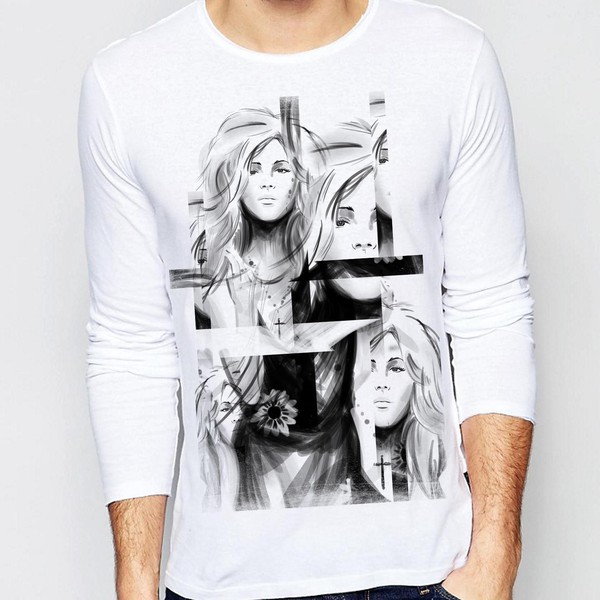 Design by JWW titled "Mens tee"