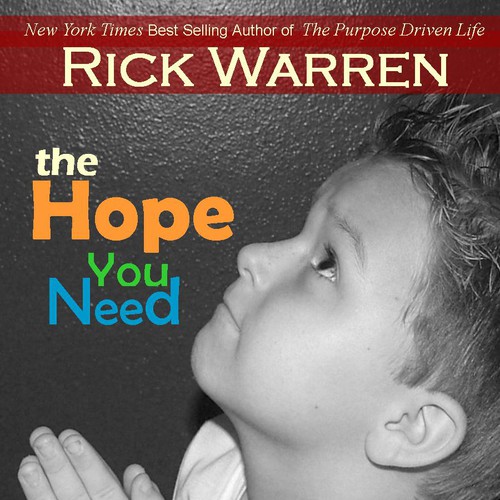 Design Rick Warren's New Book Cover Diseño de jon mclain