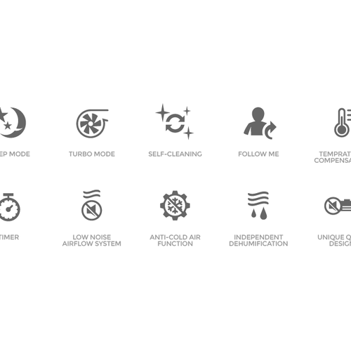 Redesign 43 Feature Icons Design by Wenwen